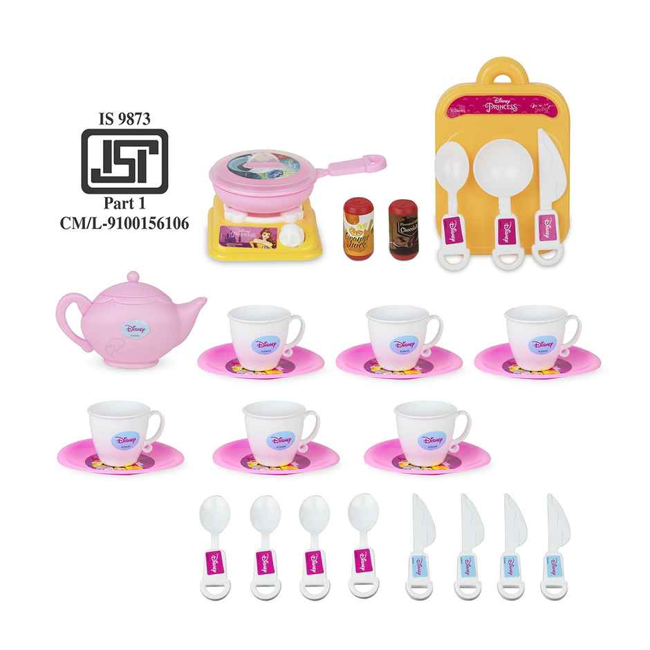 Itoys Tea Party Set Box- Princess(Colour May Vary)