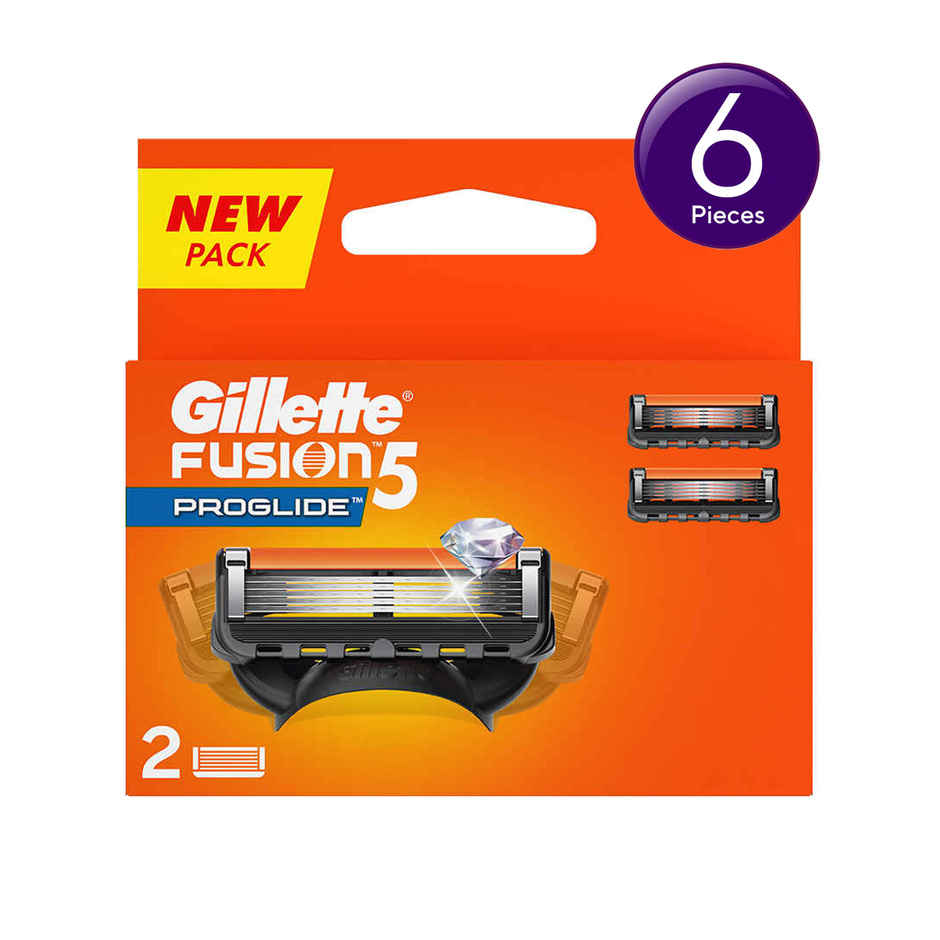 Gillette Fusion Proglide Flexball Manual Shaving Razor Blades Cartridge Combo   