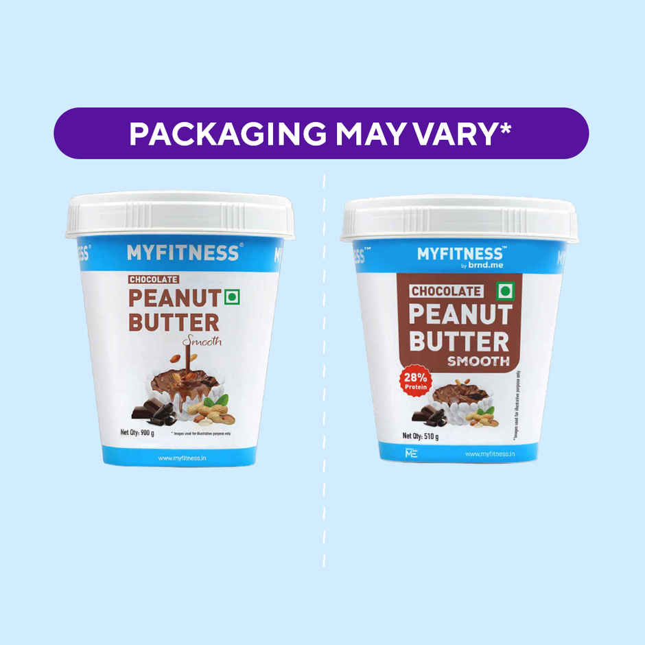 MyFitness 28g High Protein Chocolate Peanut Butter Spread - Smooth