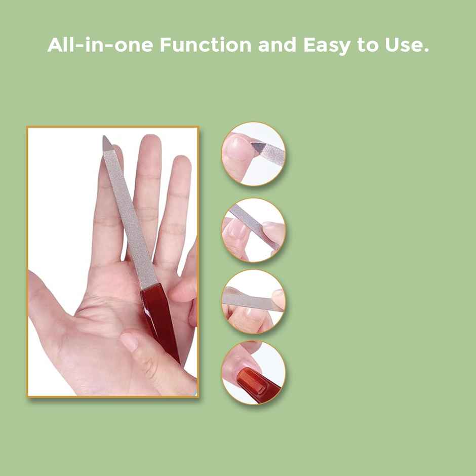 Sanfe Prolume Nail Filer 2-in-1 manicure & pedicure tool