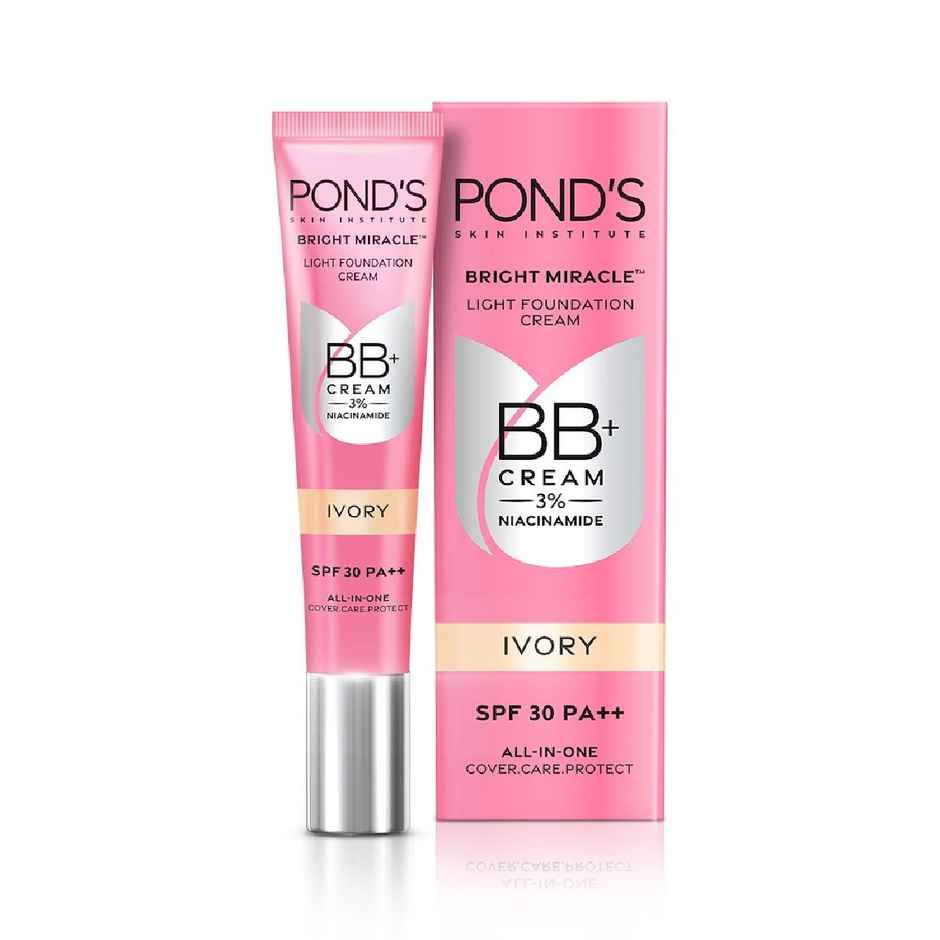 Pond's BB+ Cream Instant Spot Coverage + Light Make-up Glow Ivory