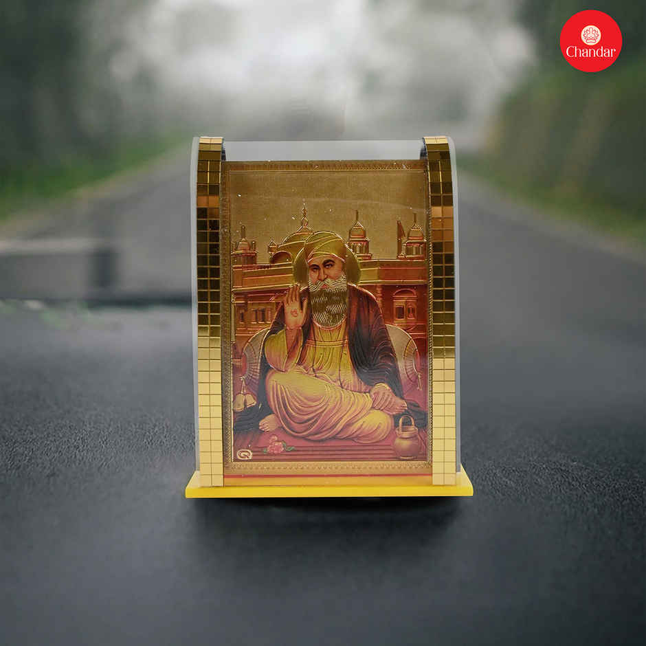 Chandar Cdb 02 Guru Nanak Pillar Car Photo 7 Cm