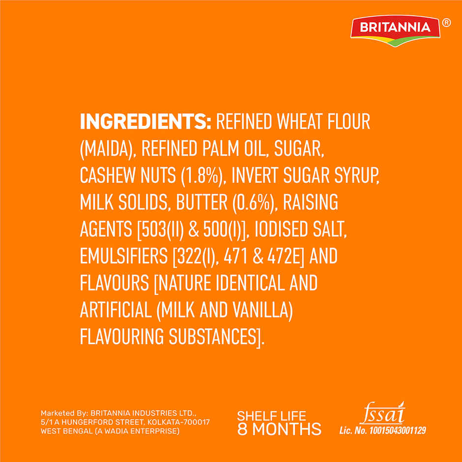 Britannia Good Day Cashew Cookies| Trans Fat-free