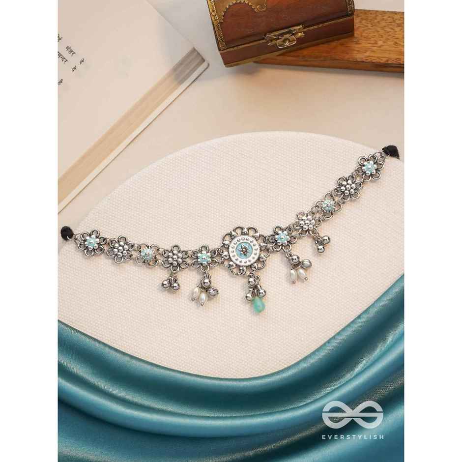 Everstylish The Sky Bouquet- Enamelled Oxidised Neckpiece