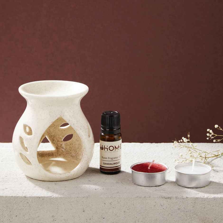 Fabindia Ceramic Glazed Diffuser Gift Set