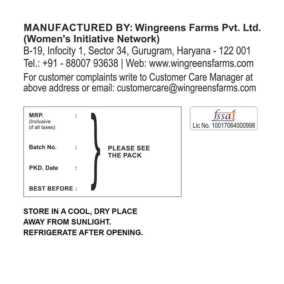 Wingreens Farms Cheesy Sauce Spout Pouch