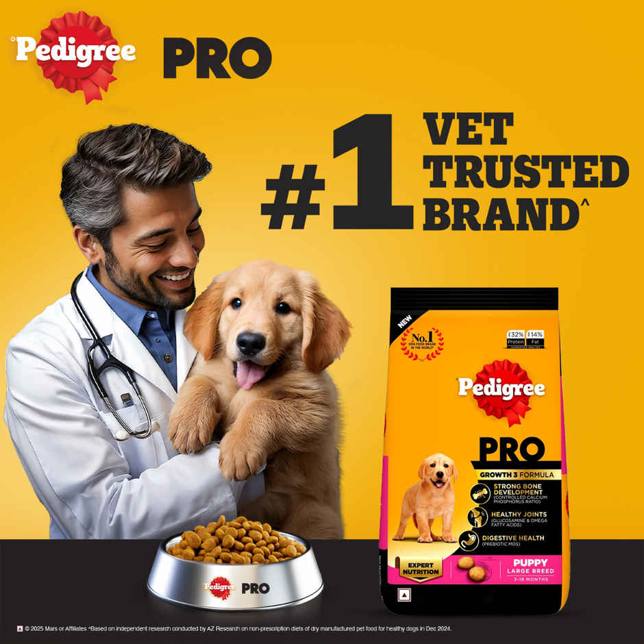 Pedigree PRO Puppy Large Breed (3-18 Months) Dog Food