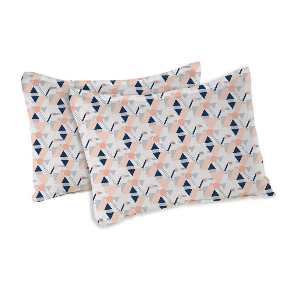 Home Elegance by myTrident Microfiber Bedsheet Set | Queen Size Double Bed sheet | 2 Pillow Covers | Pearl