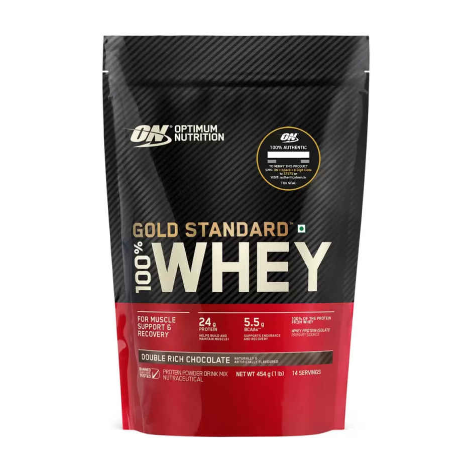 Optimum Nutrition (ON) 100% Whey Gold Standard Powder Vanilla Ice Cream1 lb