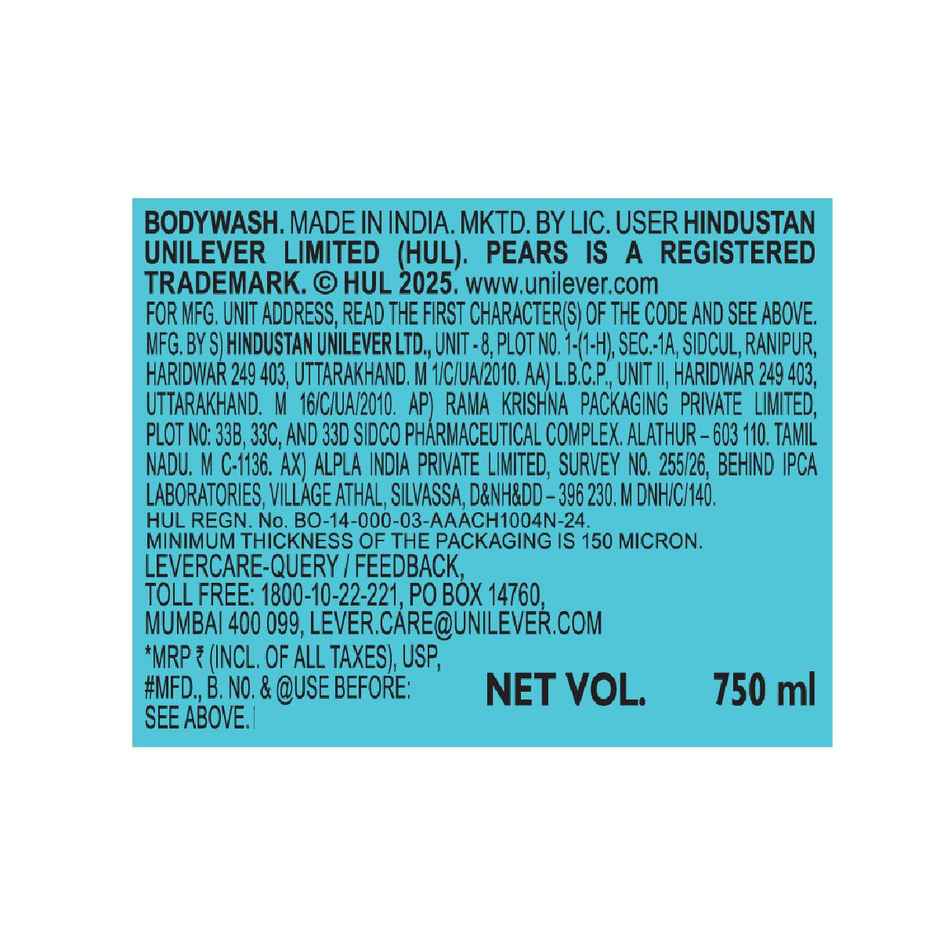 Pears Soft & Fresh Shower Gel SuperSaver XL Pump Bottle with 98% Pure Glycerine