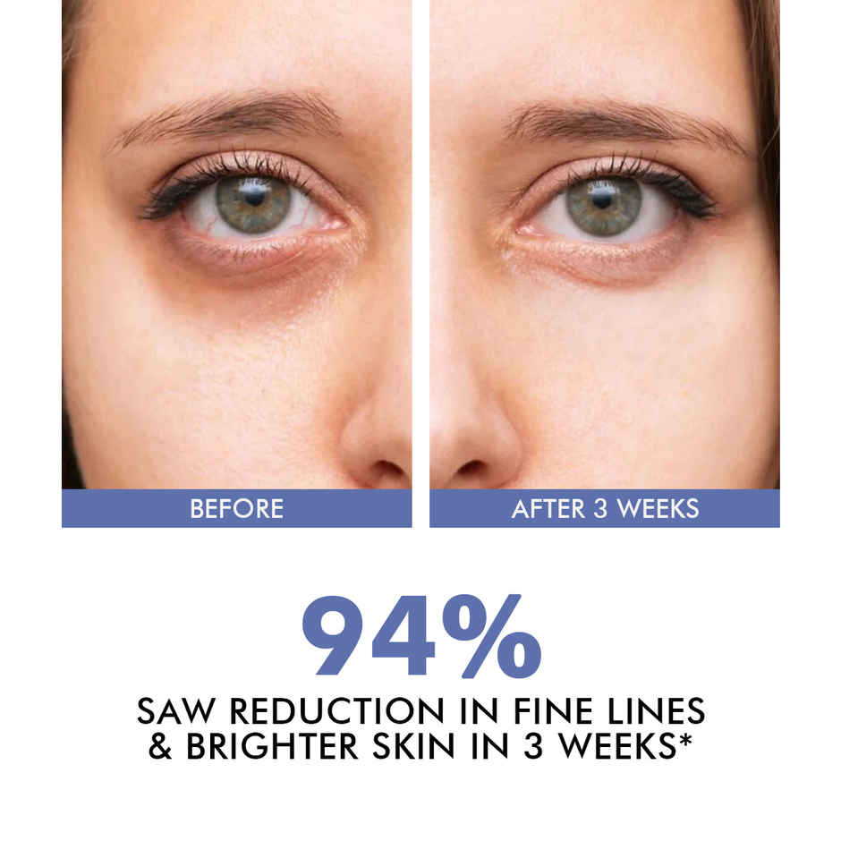 Conscious Chemist Retinol Peptide Under Eye Cream (Serum) For Dark Circles & Puffines