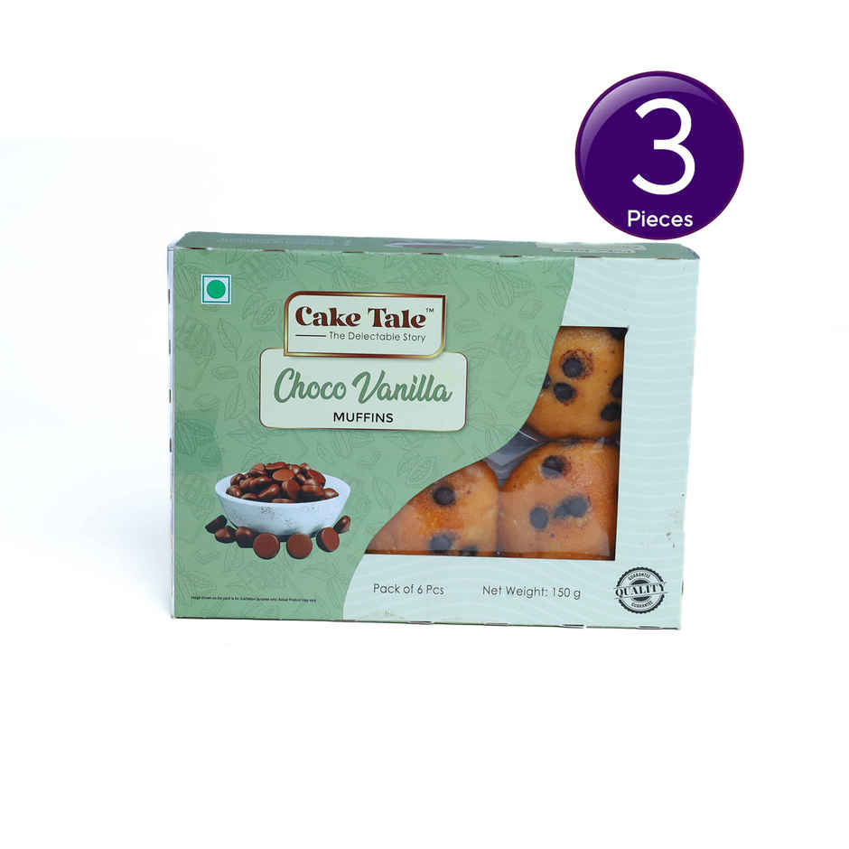 Cake Tale Muffin Vanilla Chocochip Combo 