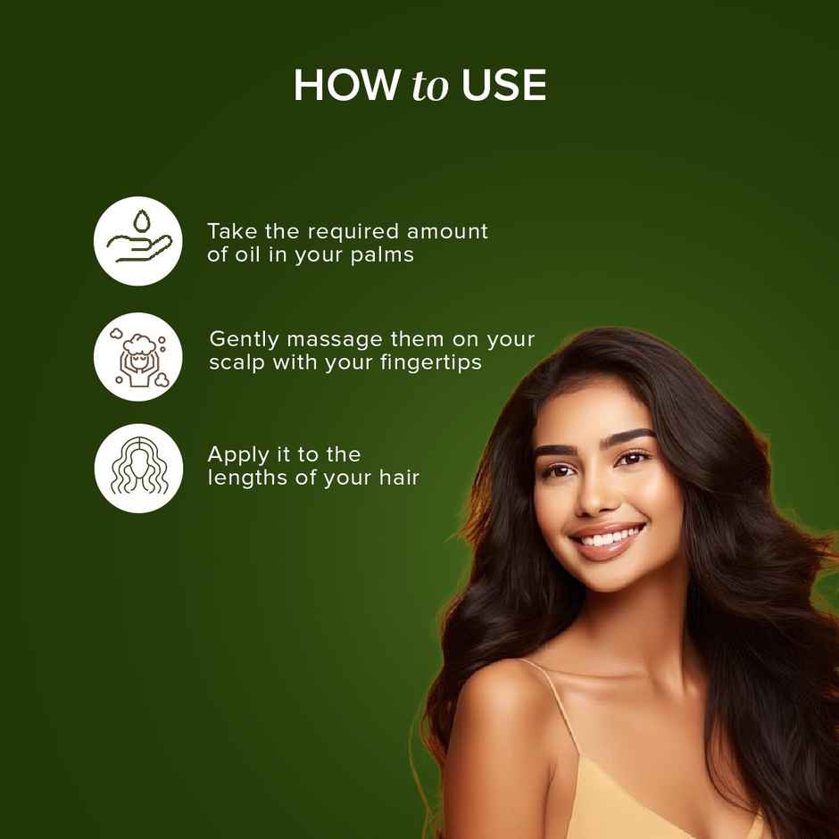 Khadi Natural Henna Rosemary Hair Oil For Hair Growth | Free From Mineral Oil