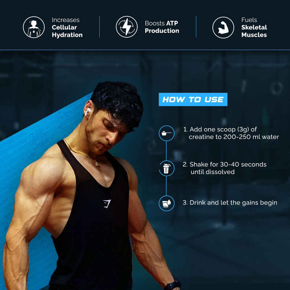 Wellcore Micronised Unflavored Creatine Monohydrate | 33 servings