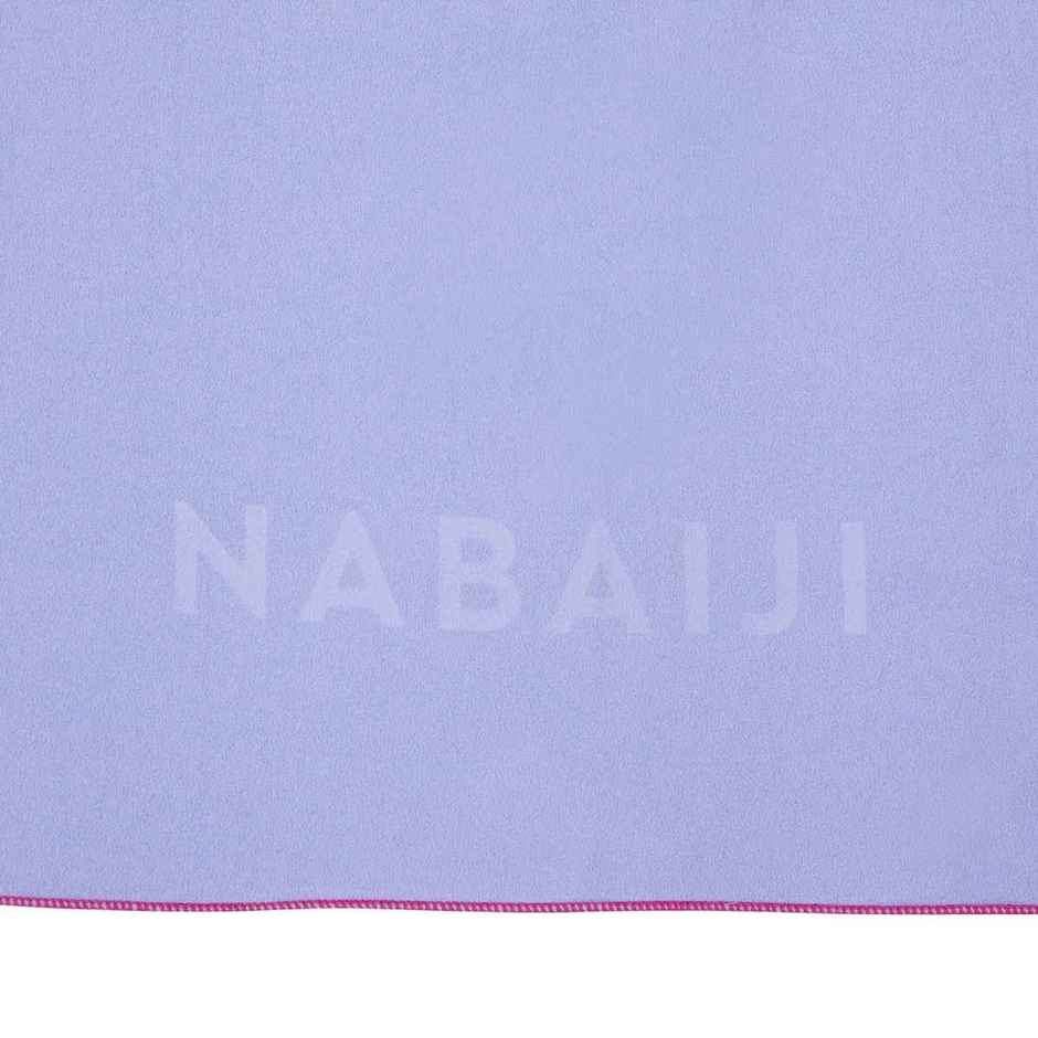Decathlon Nabaiji Microfibre Quickdry Pool Towel | 210 GSM | Light Purple | 60 x 80 cm
