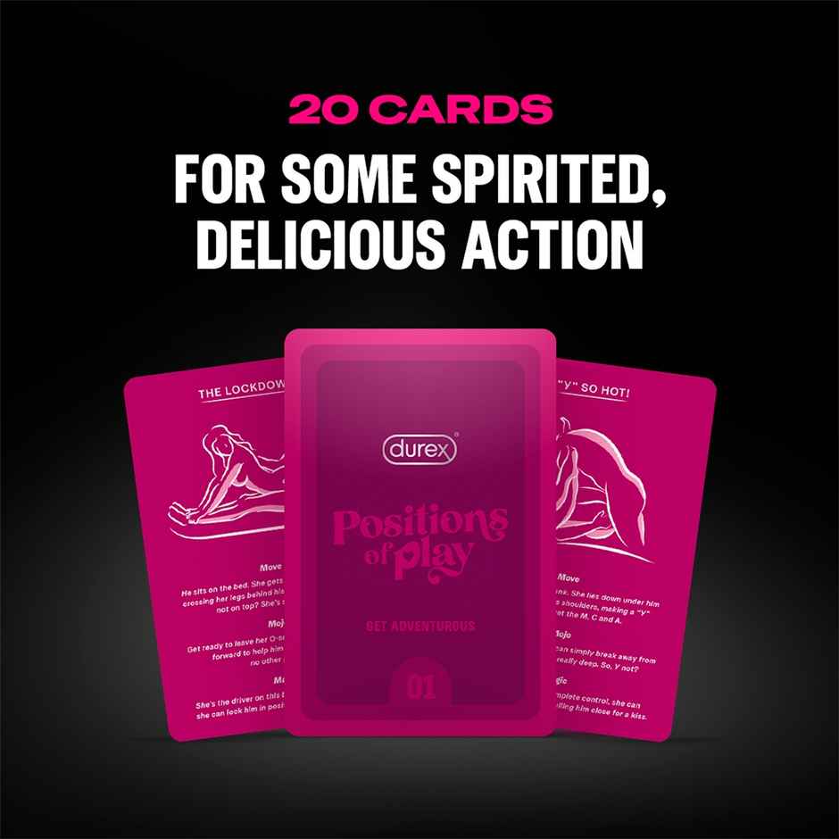 Durex Playthings Positions Of Play Card Game For Couples