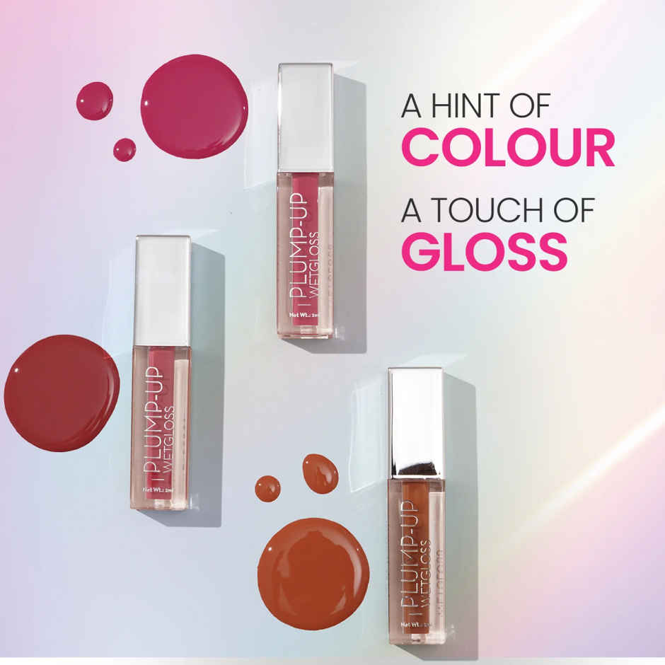 Swiss Beauty Plump Up Wet Lip Gloss For Glossy And Fuller Lips - 10 Popsicle