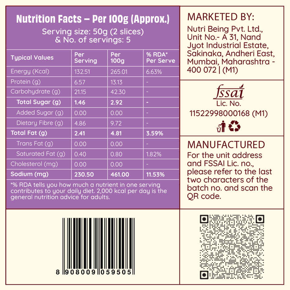 The Health Factory Multigrain Low GI Bread