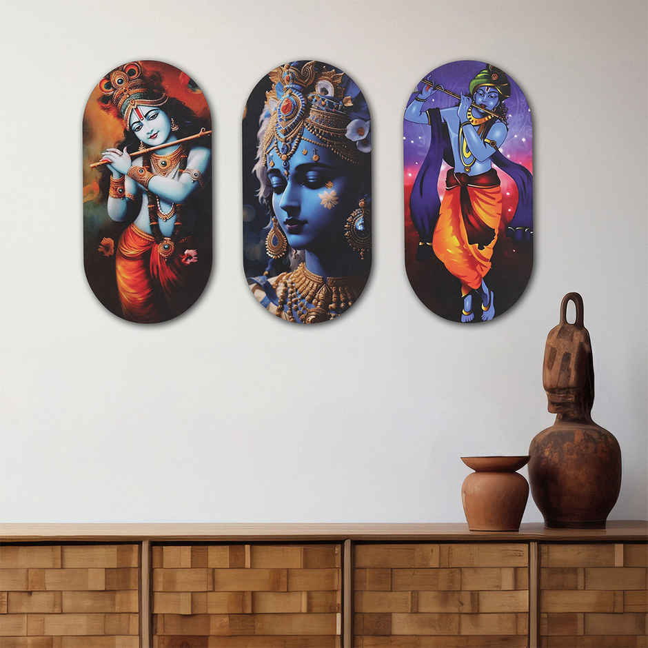 Happy Mail Krishna Wall Decor