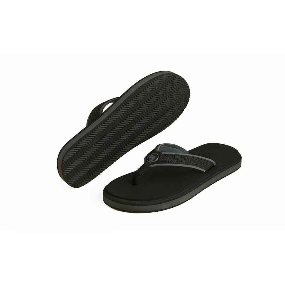 Neeman's Eco Fluffy Men's Rubber Flip Flops - UK 8 | Ultra Soft
