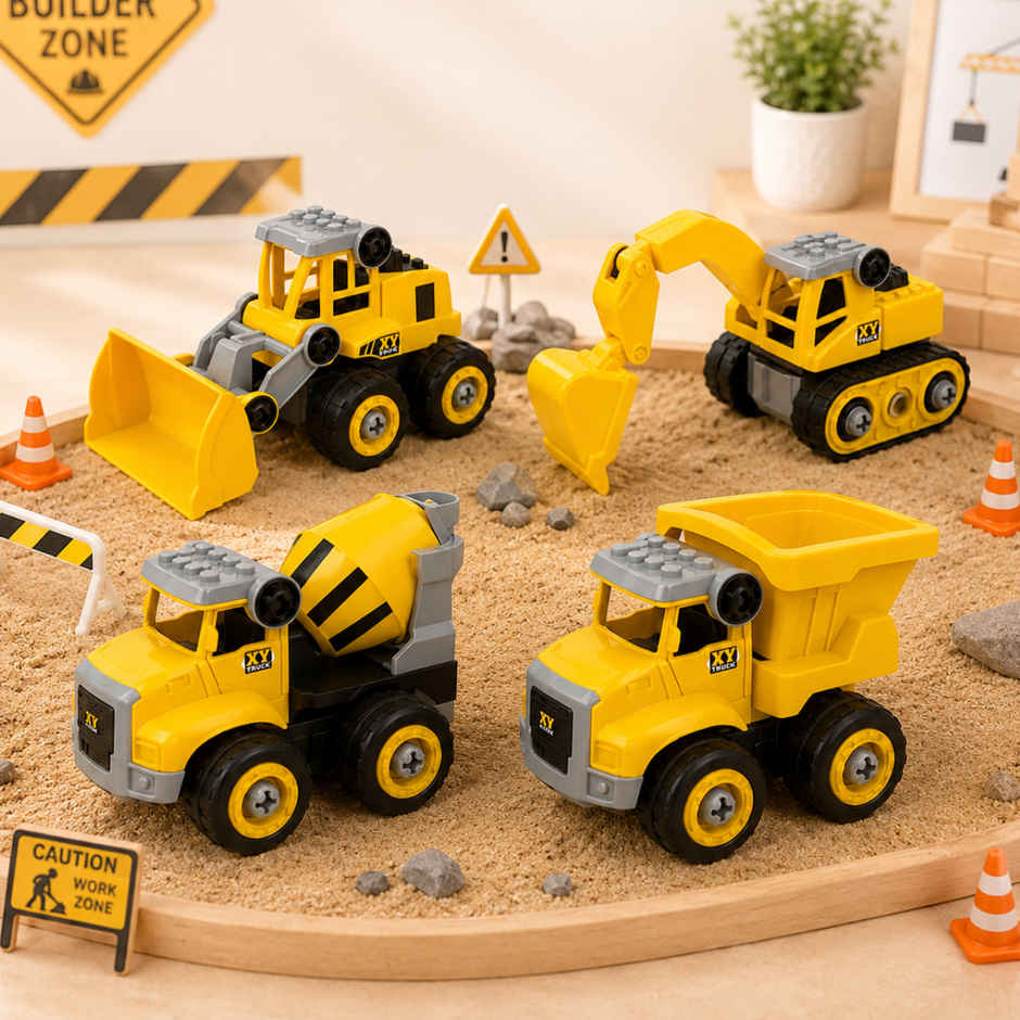 Toytales City Vehicles| Construction| Vehicle Toys Set |Color May Vary|Vehicle|Truck|Dumper