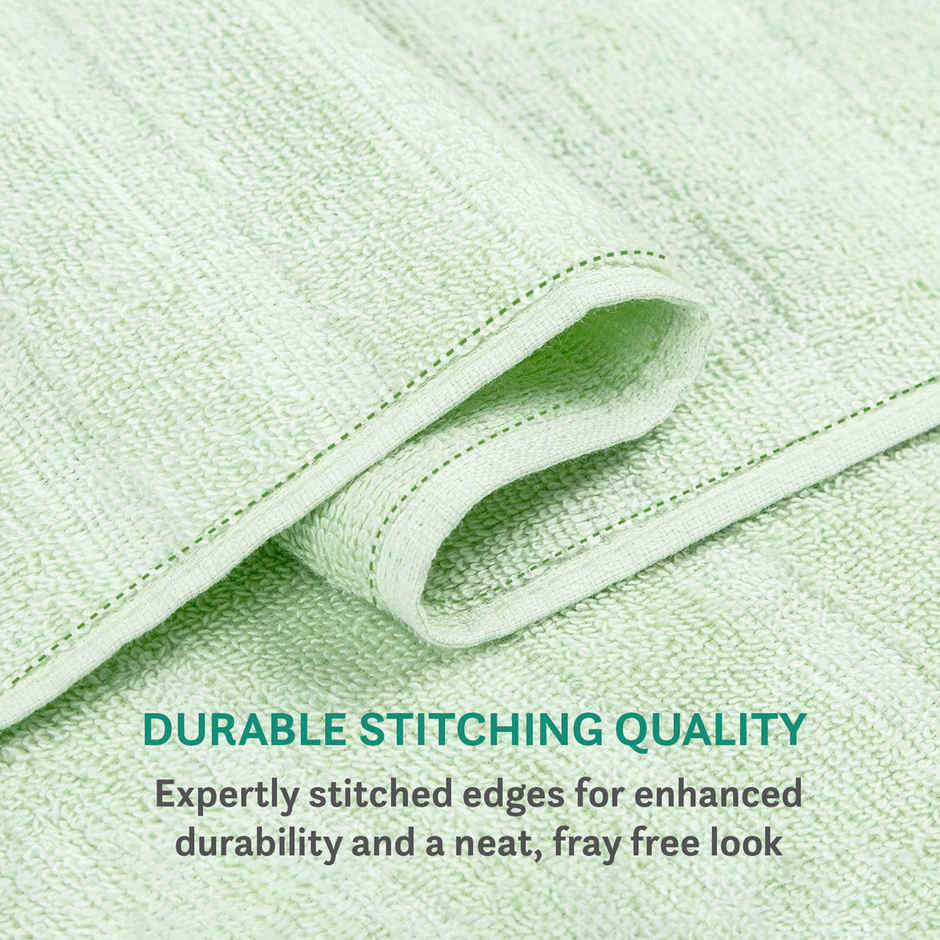 Mytrident Quick Dry Cotton Face Towel Set | 13 x 13 in | Sage