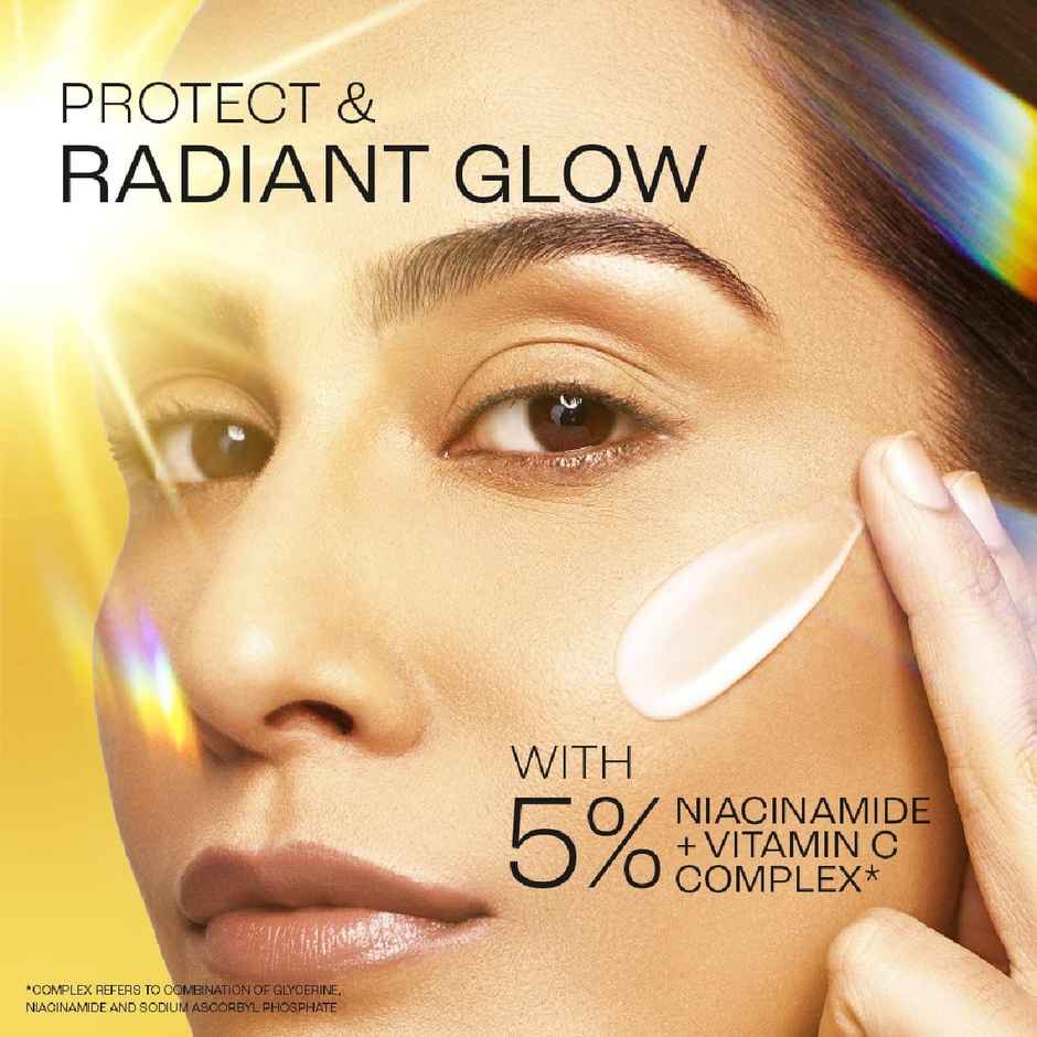 Lakme 5% Niacinamide & Vit C Water-Light Sunscreen Gel Spf 50 Pa++++For Oily Skin,2X Glow