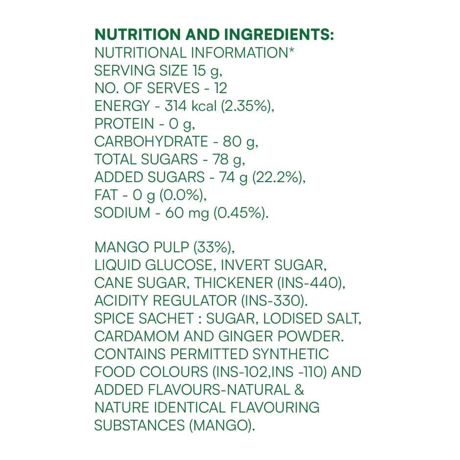 Mapro Falero Fruba Fruit Bar Mango Pack