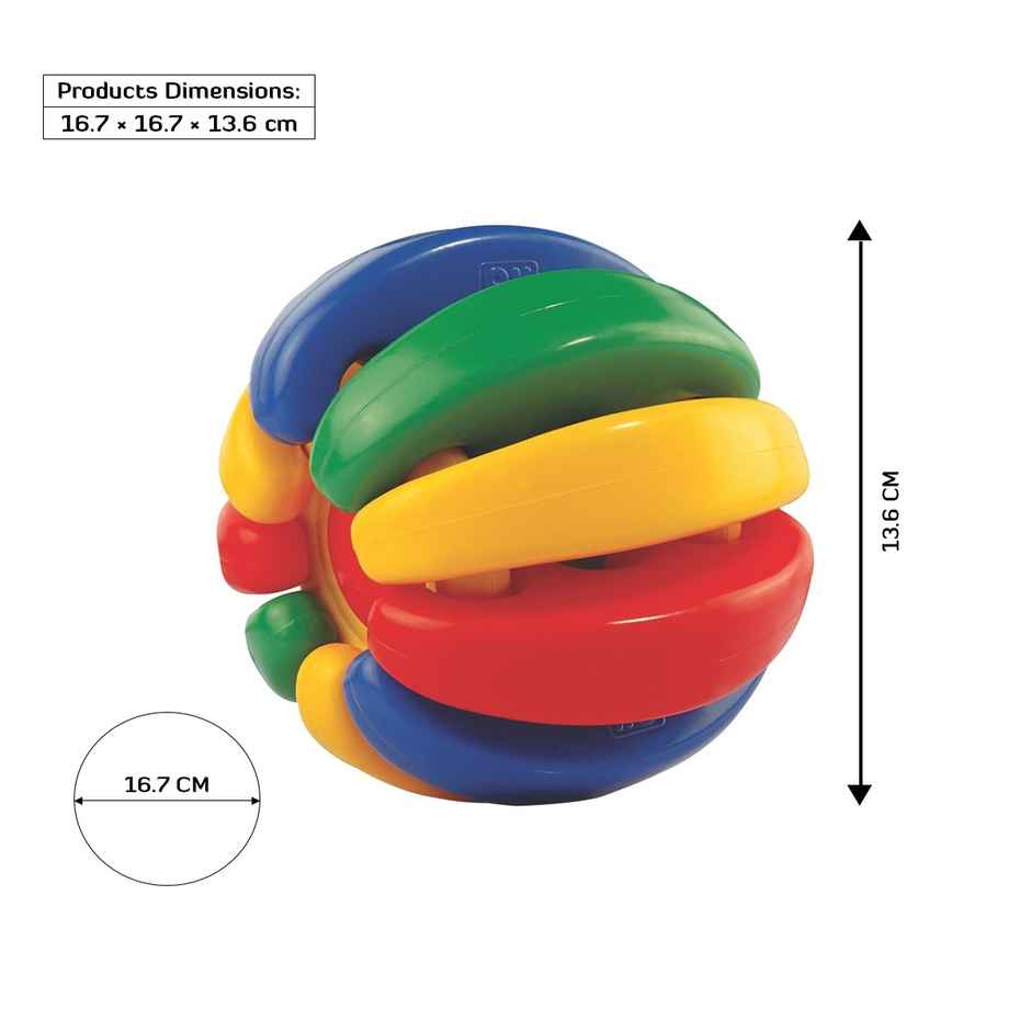 Hamleys Shooting star Wonder Ball for kids Non toxic plastic material Several shapes Multicolor 1Y+