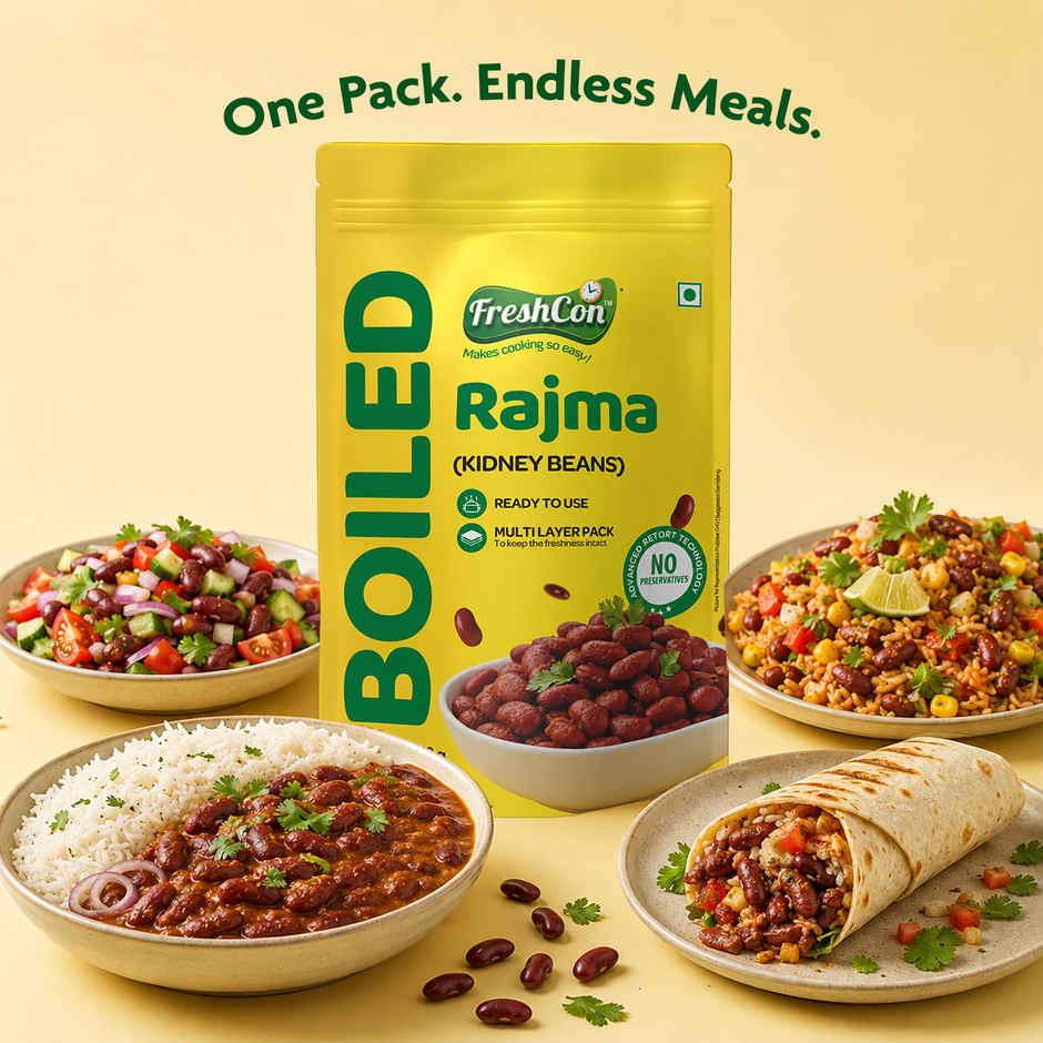 Freshcon Boiled Rajma | Kidney Beans