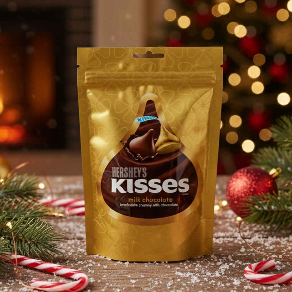 Hershey'S Kisses Milk Chocolate Share Bag(108gms) & Villain Hydra Perfume 100 Ml - Eau De Parfum - Premium Long Lasting Fragrance Spray - Aquatic(100ml) Combo