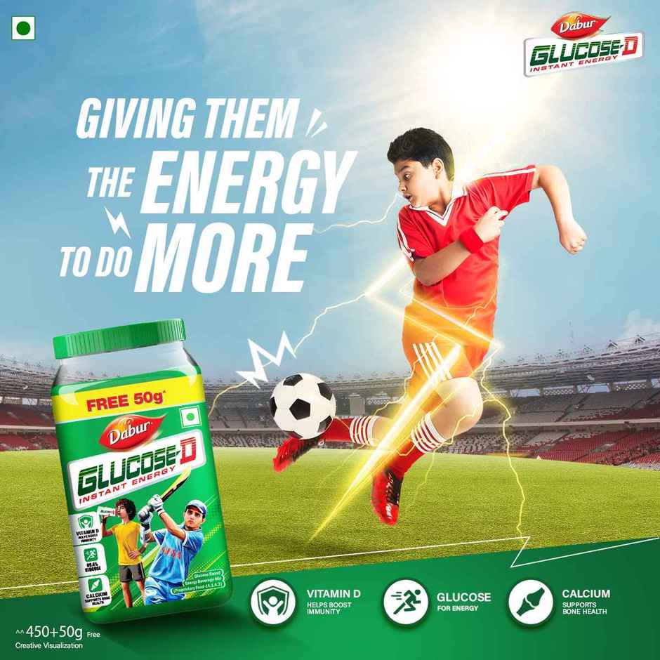 Dabur Health Care Orange Glucose Powder