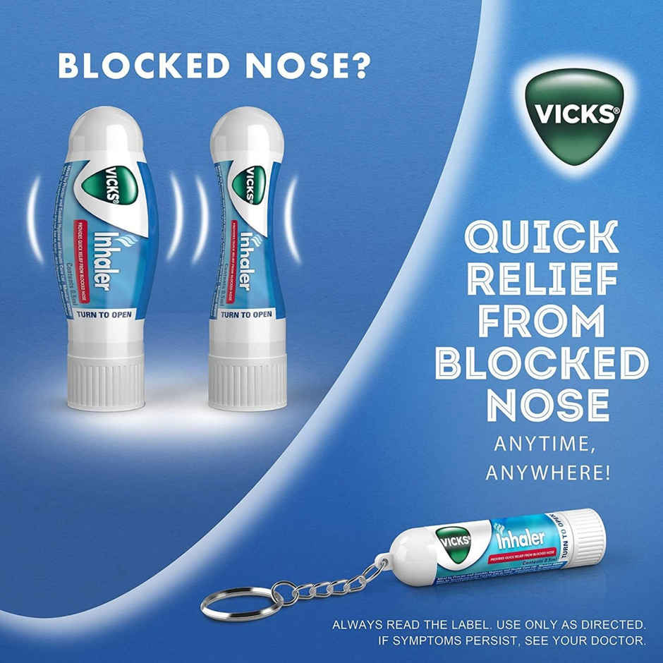 Vicks Inhaler with Keychain