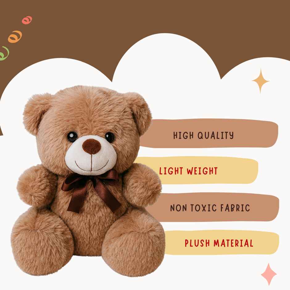 Toytales Cute Teddy Bear | Soft Toy | Plushie | Gifts For Kids | Bedtime | Gift For Kids