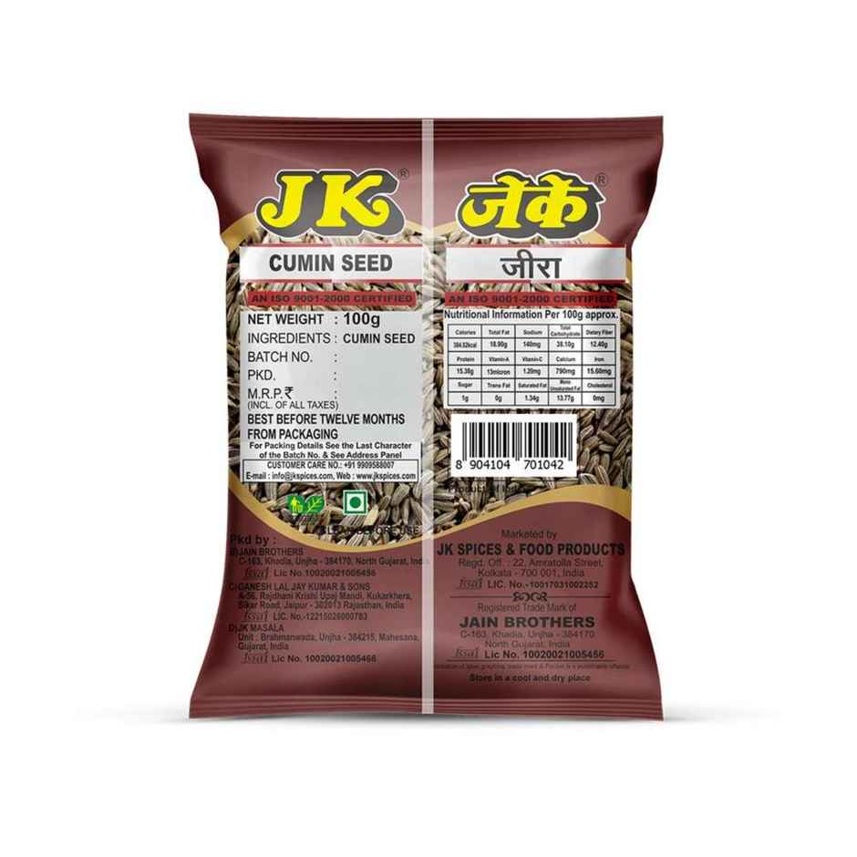 Jk Jeera Whole (Cumin Seed)