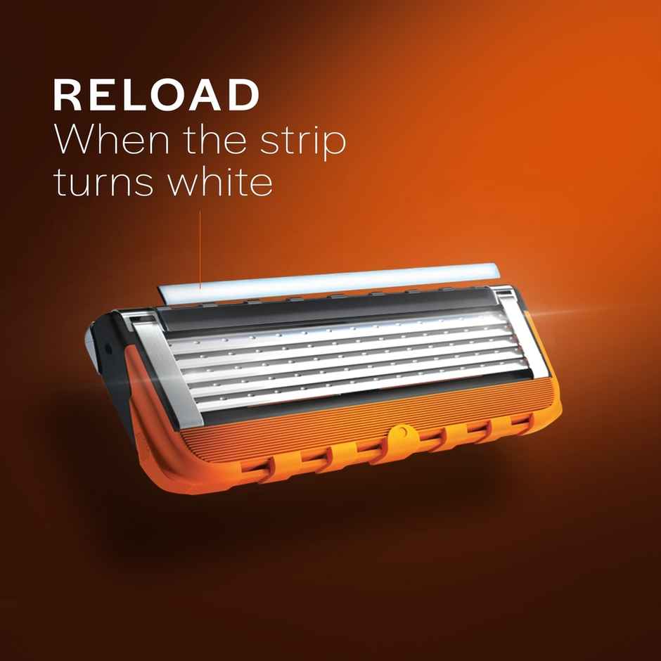 Gillette Fusion Proglide Flexball Manual Shaving Razor Blades Cartridge Combo 