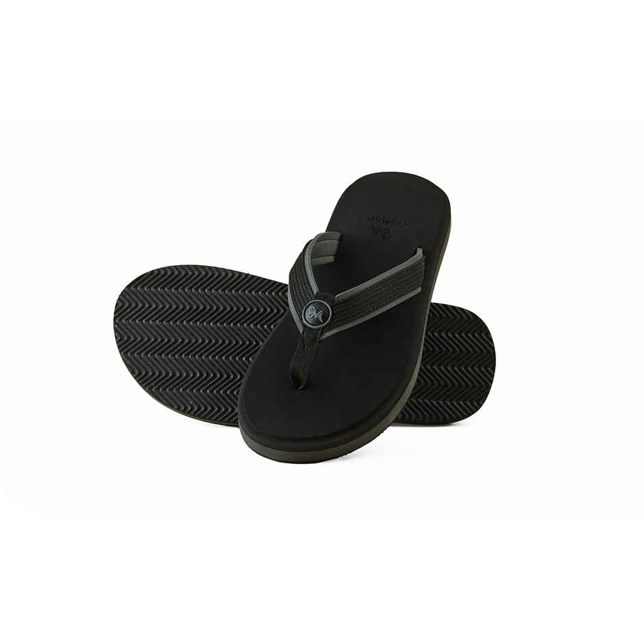 Neeman's Eco Fluffy Men's Rubber Flip Flops - UK 8 | Ultra Soft