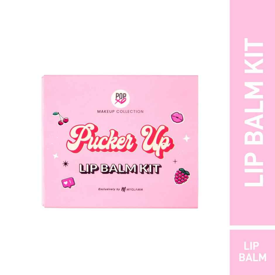Myglamm Popxo Tinted Lip Balm Kit - Pucker Up