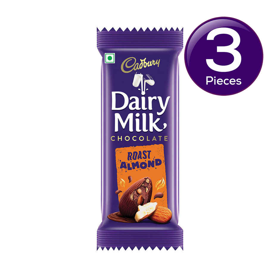 Cadbury Dairy Milk Roast Almond Chocolate Bar Combo