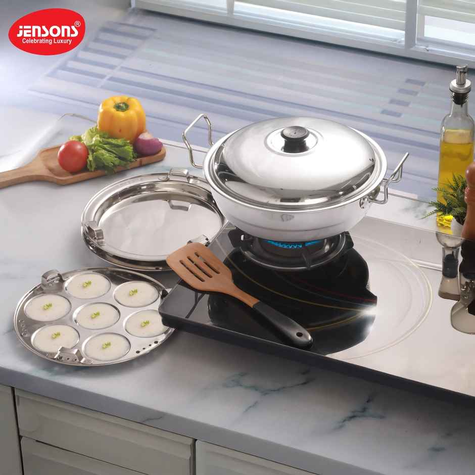 Jensons Heavy Capsul Bottom Multi Kadai Induction Compatible