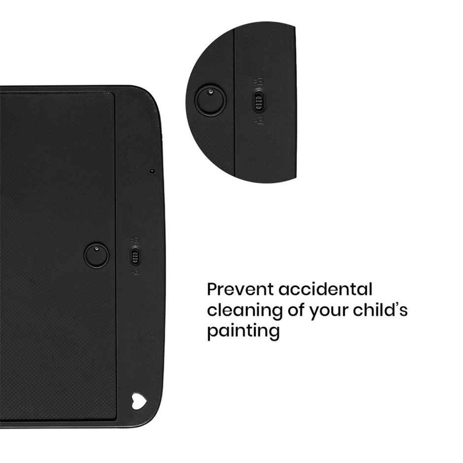 Portronics Ruffpad Writable Lcd Writing Pad Screen 21.5Cm 8.5 Inch Playing Handwriting Kids & Adults