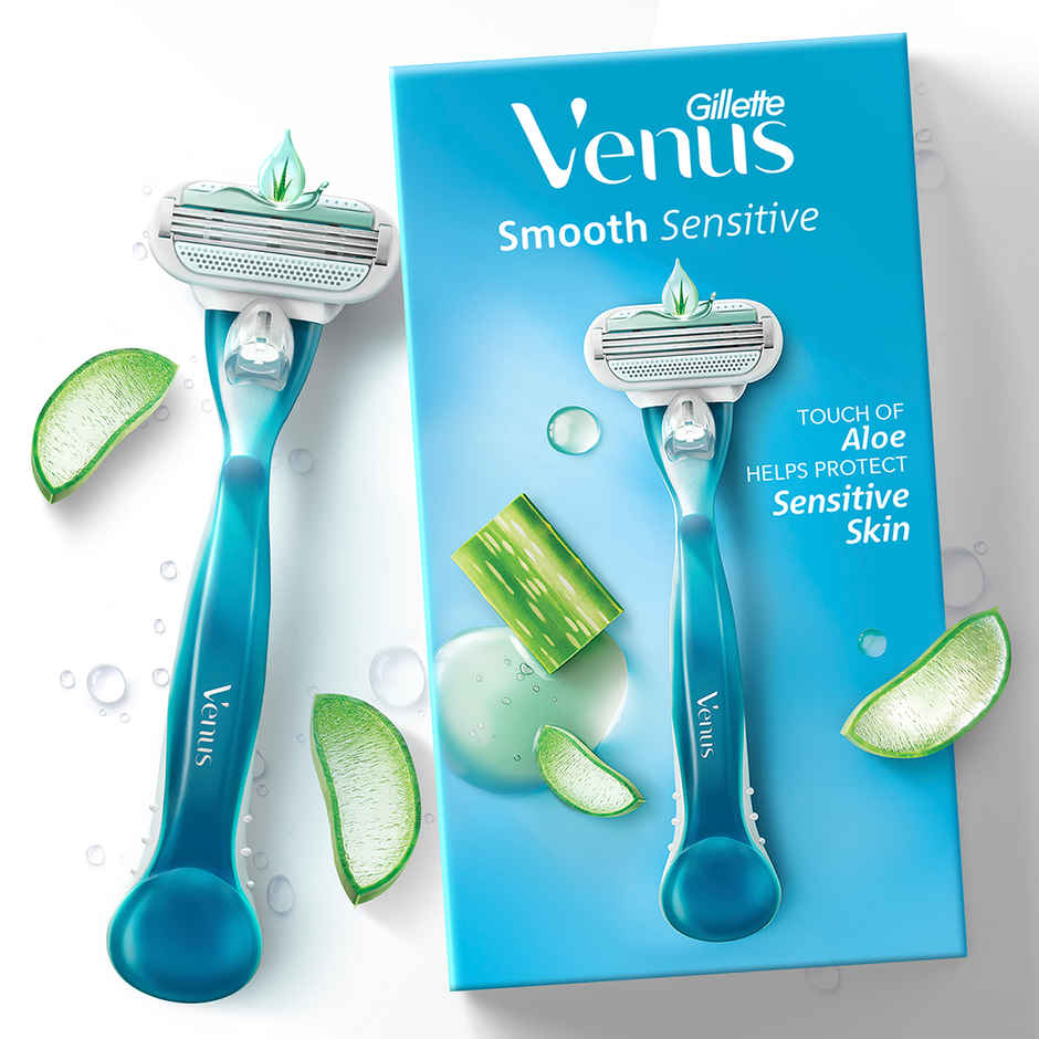 Gillette Venus Hair Removal Razor - With Aloe Vera