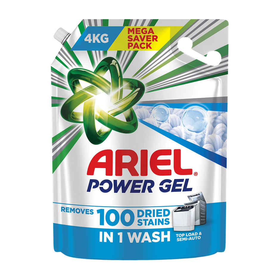 Ariel Power Gel Liquid Detergent for Top load washing machine