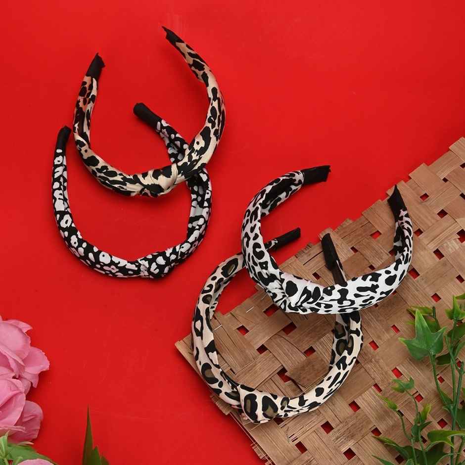 Buckleup Womens Hair Band Set Of 4 Buhrc811