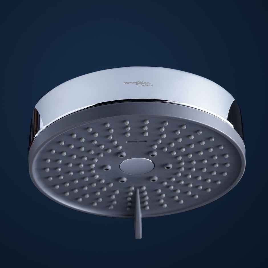 Hindware 3 Mode Overhead Shower without Arm, Rain, Mist & Combination Settings, Grey Finish