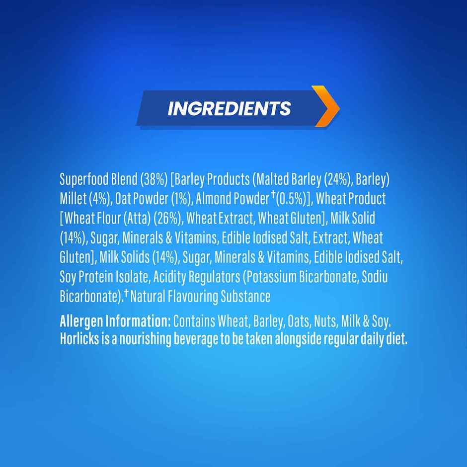 Horlicks Nutrition Drink Pouch | Superfoods