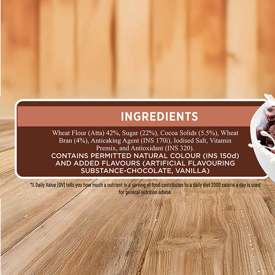Kwality Choco Flakes - Made With Whole Wheat Zero% Maida