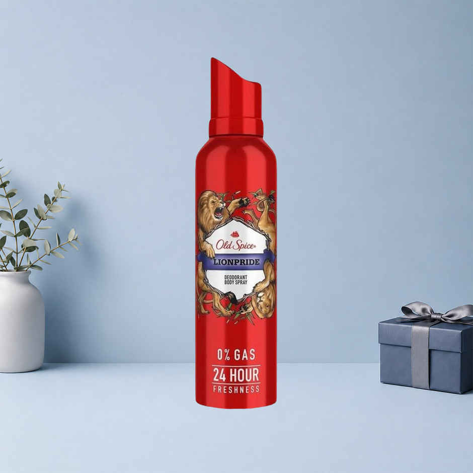 Old Spice Lionpride No Gas Deodorant Body Spray Perfume For Men