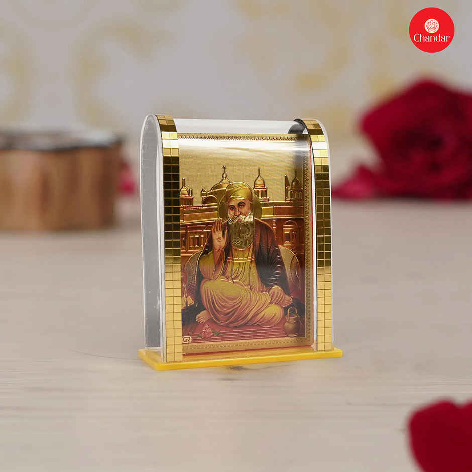 Chandar Cdb 02 Guru Nanak Pillar Car Photo 7 Cm