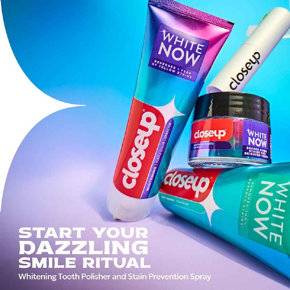 Closeup White Now - Purple Color Corrector Toothpaste Combo